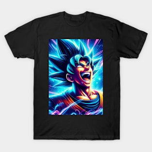 Goku super saiyan laugh T-Shirt